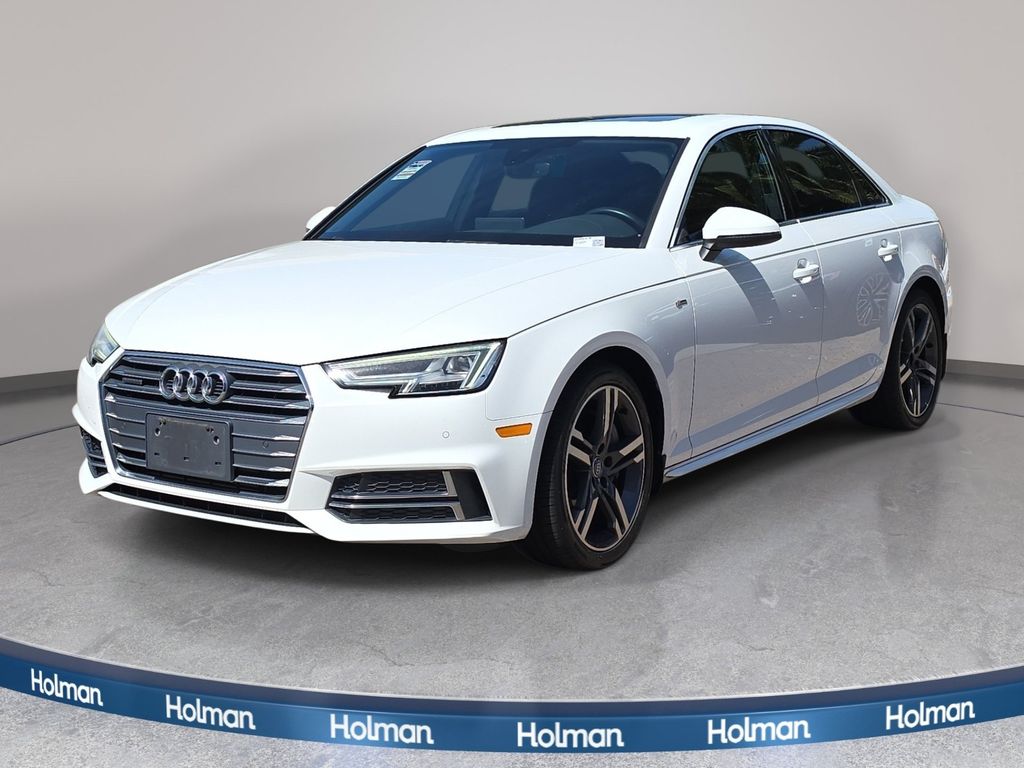 Ibis White 2018 Audi A4 Sedan All-Wheel Drive 7-Speed Automatic