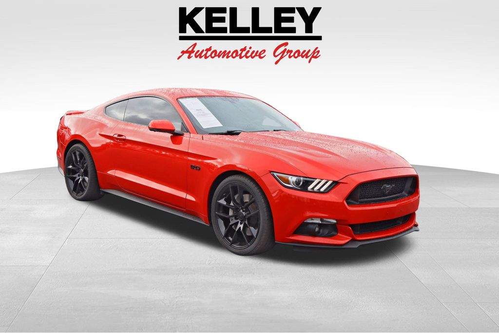 Race Red 2015 Ford Mustang GT Premium Coupe RWD Coupe Rear-Wheel Drive 6-Speed Automatic