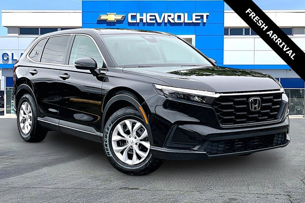 Crystal Black Pearl 2025 Honda CR-V LX FWD SUV / Crossover Front-Wheel Drive Continuously Variable Transmission