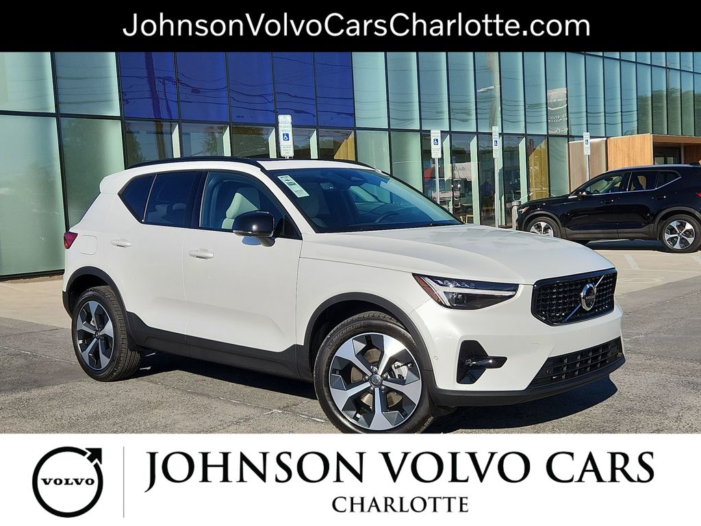 Crystal White 2026 Volvo XC40 B5 Plus AWD SUV / Crossover All-Wheel Drive Automatic