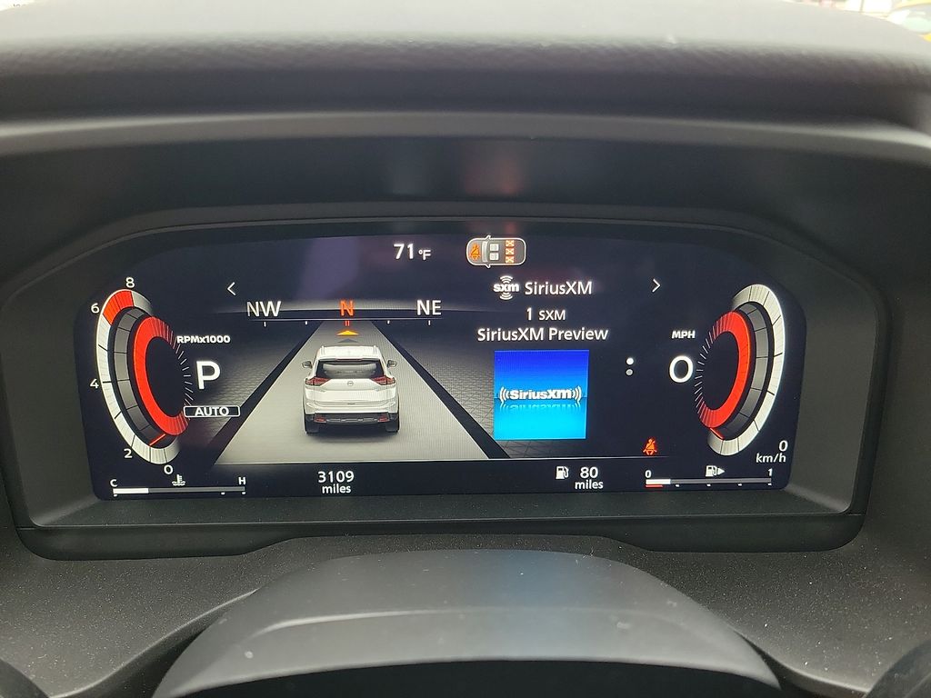 2026 Nissan Rogue Platinum White at Brown Honda
