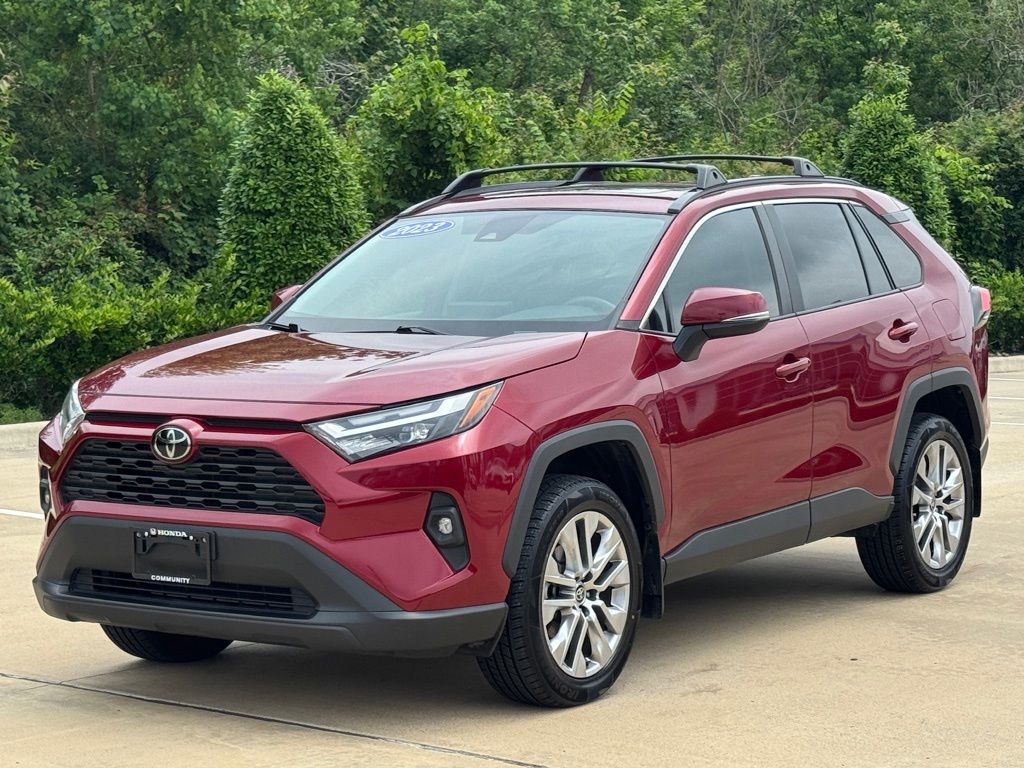 2023 Toyota RAV4 XLE Premium Red at Community Toyota
