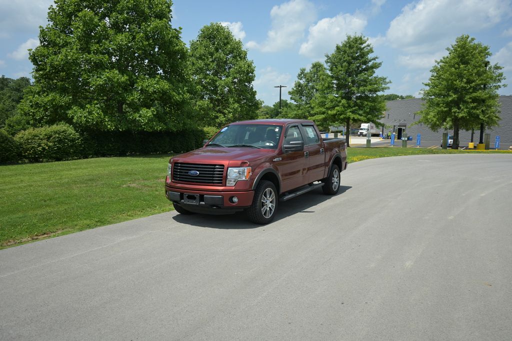 Sunset 2014 Ford F-150 Pickup Truck Four-Wheel Drive 6-Speed Automatic