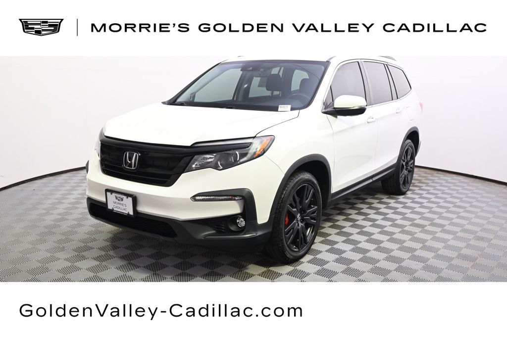 Platinum White Pearl 2021 Honda Pilot SE AWD SUV / Crossover All-Wheel Drive 9-Speed Automatic