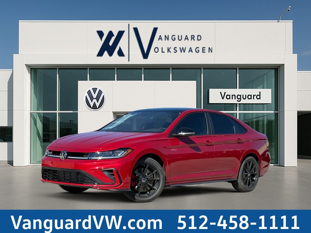 Kings Red Metallic w/Deep Black Roof 2026 Volkswagen Jetta GLI Autobahn FWD Sedan Front-Wheel Drive 6-Speed Manual