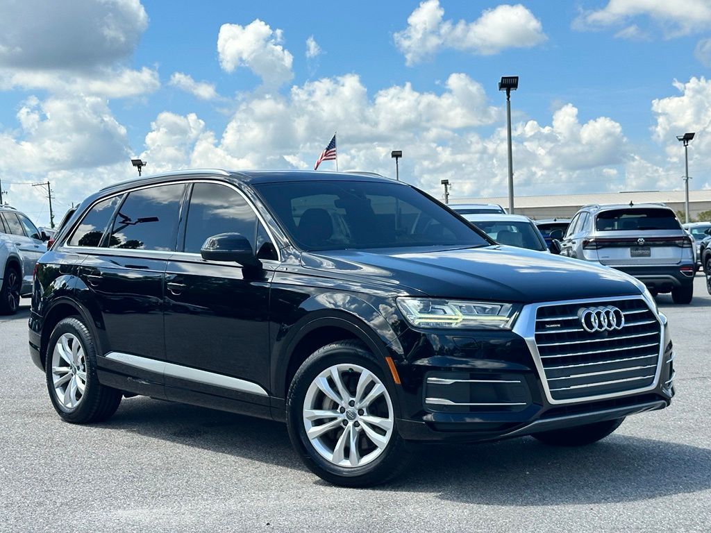Night Black 2017 Audi Q7 SUV / Crossover All-Wheel Drive 8-Speed Automatic