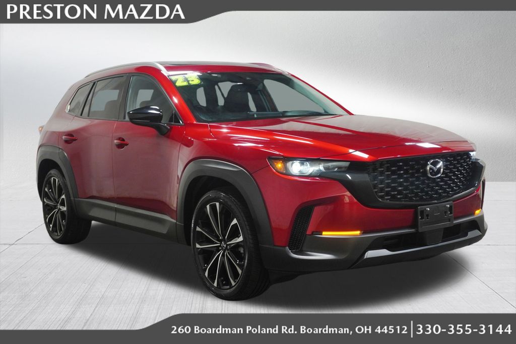 Soul Red Crystal Metallic 2023 Mazda CX-50 2.5 S Premium Plus AWD SUV / Crossover All-Wheel Drive 6-Speed Automatic