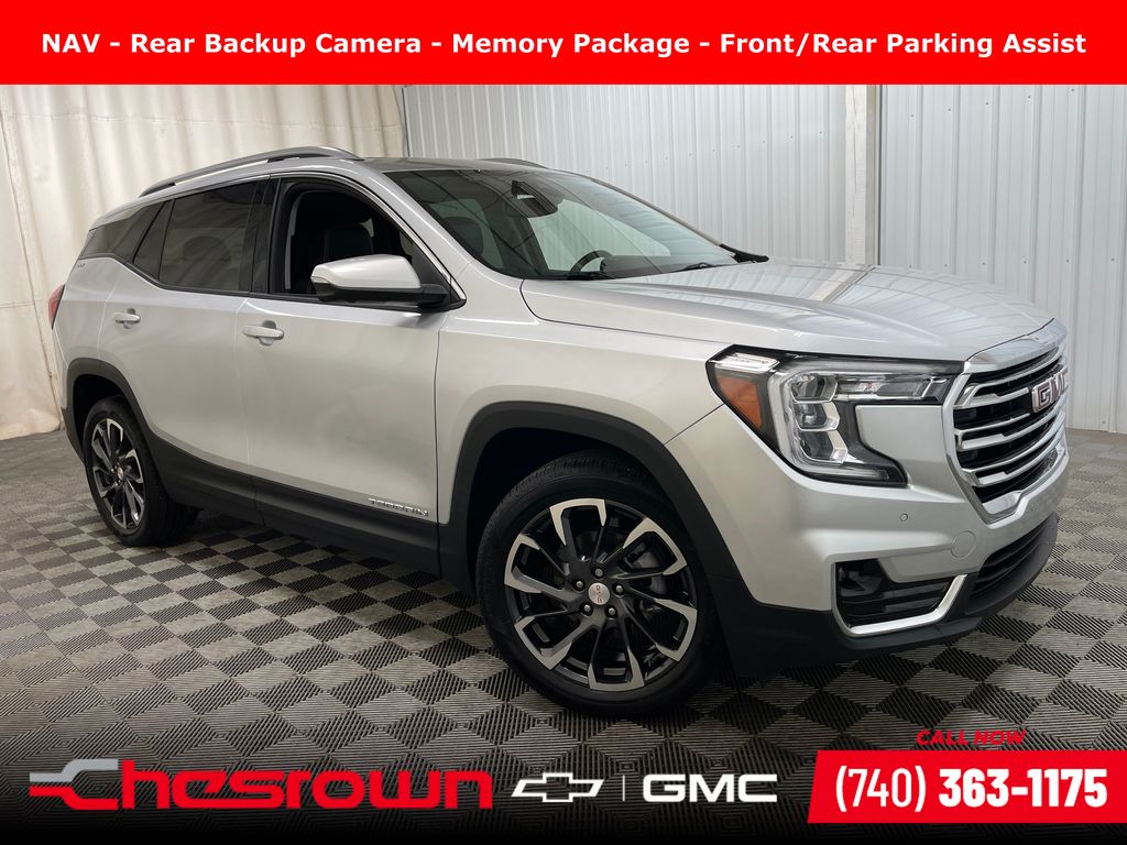Quicksilver Metallic 2022 GMC Terrain SLT AWD SUV / Crossover All-Wheel Drive 9-Speed Automatic
