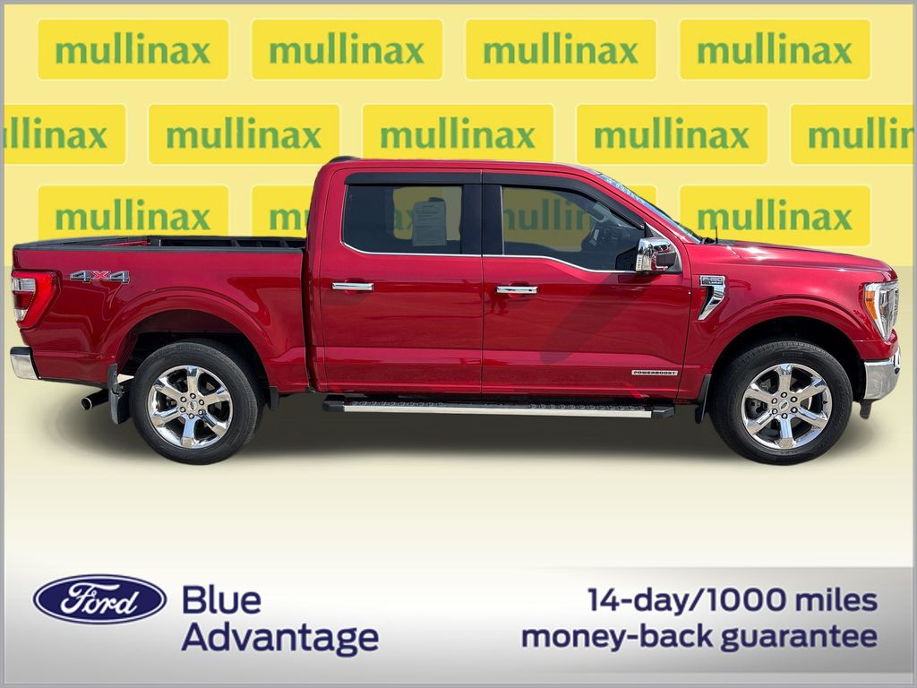 Certified Used 2022 Red Ford Lariat image 2