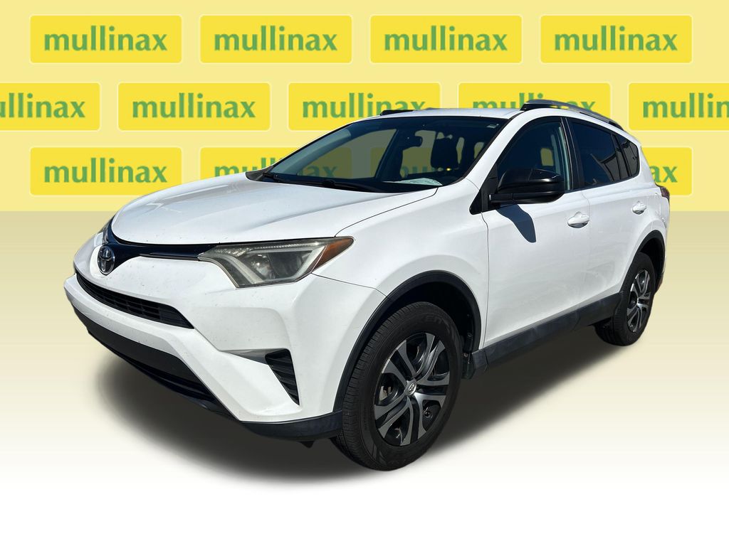 2016 White Toyota RAV4 LE FWD SUV
