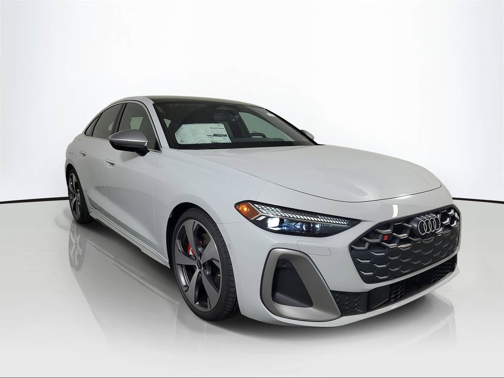 Glacier White Metallic 2026 Audi S5 Sedan All-Wheel Drive 7-Speed Automatic