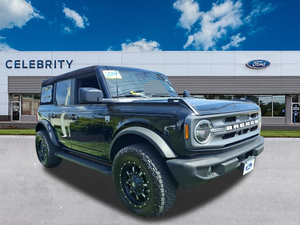 Shadow Black 2023 Ford Bronco Big Bend 4-Door 4WD SUV / Crossover Four-Wheel Drive Automatic
