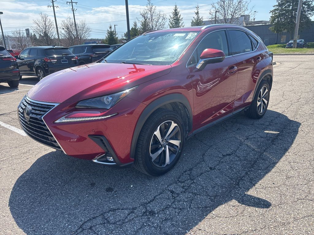 Matador Red Mica 2020 Lexus NX 300 AWD SUV / Crossover All-Wheel Drive 6-Speed Automatic