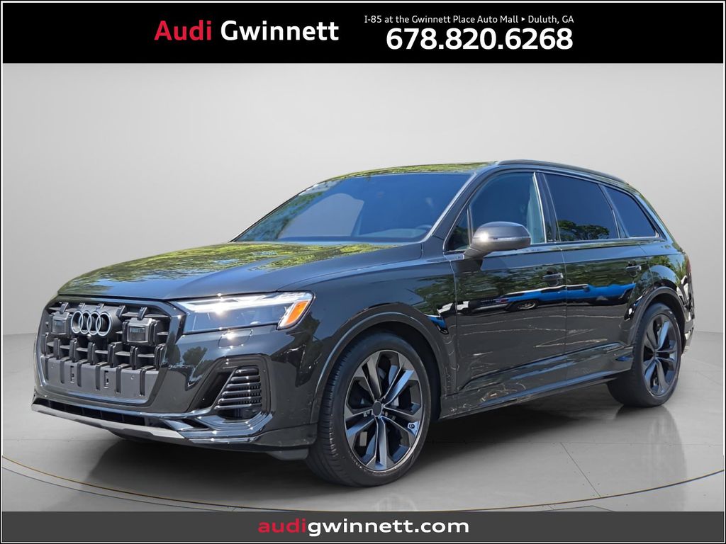 Black Metallic 2026 Audi Q7 SUV / Crossover All-Wheel Drive 8-Speed Automatic