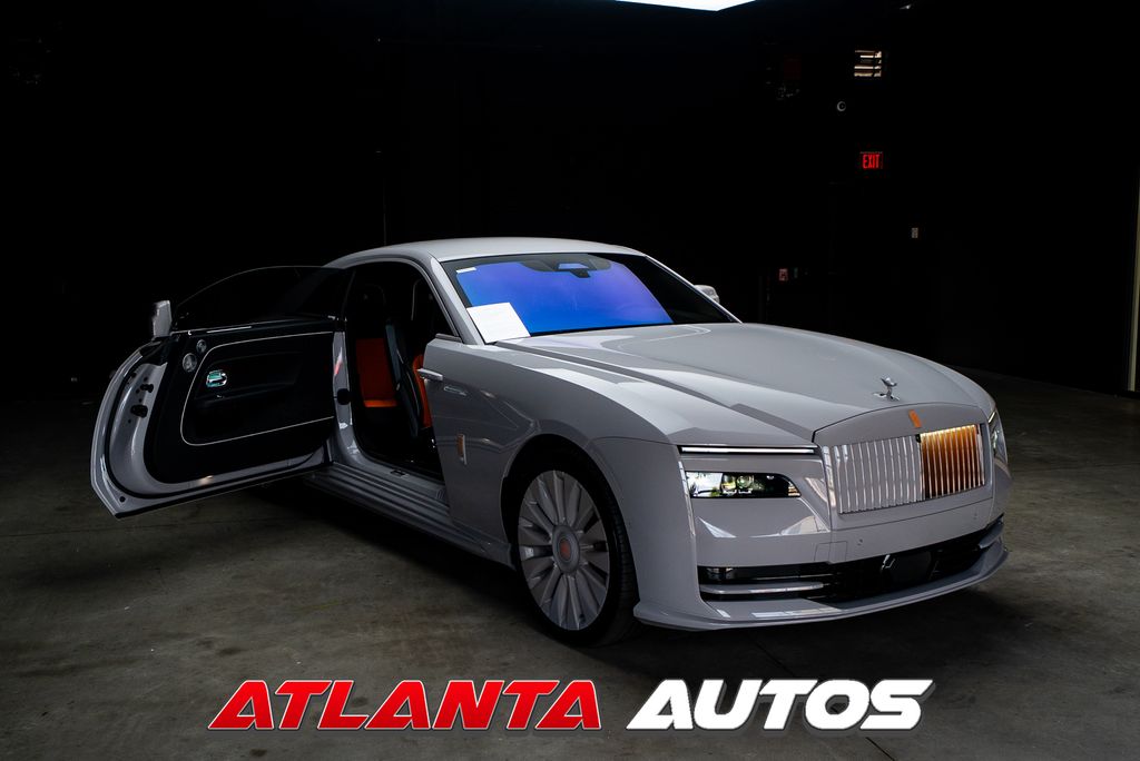 Tempest Gray 2024 Rolls-Royce Spectre Coupe All-Wheel Drive 1-Speed Automatic