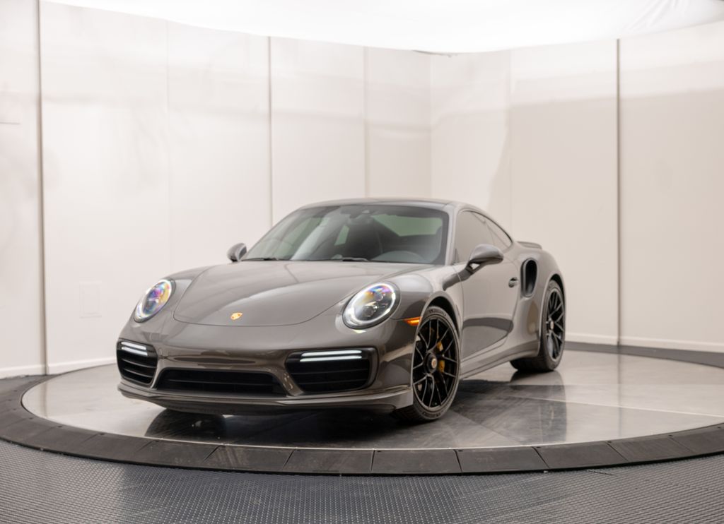 Gray (Agate Grey Metallic) 2019 Porsche 911 Coupe All-Wheel Drive 7-Speed Automatic