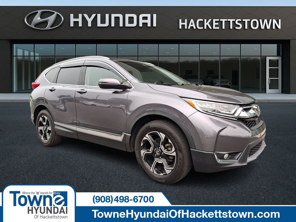 Gray 2018 Honda CR-V SUV / Crossover All-Wheel Drive Continuously Variable Transmission
