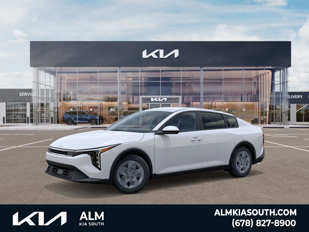 New 2025 White Kia LX image 3