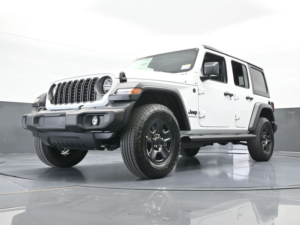 New 2026 Bright White Clearcoat Jeep Sport image 54