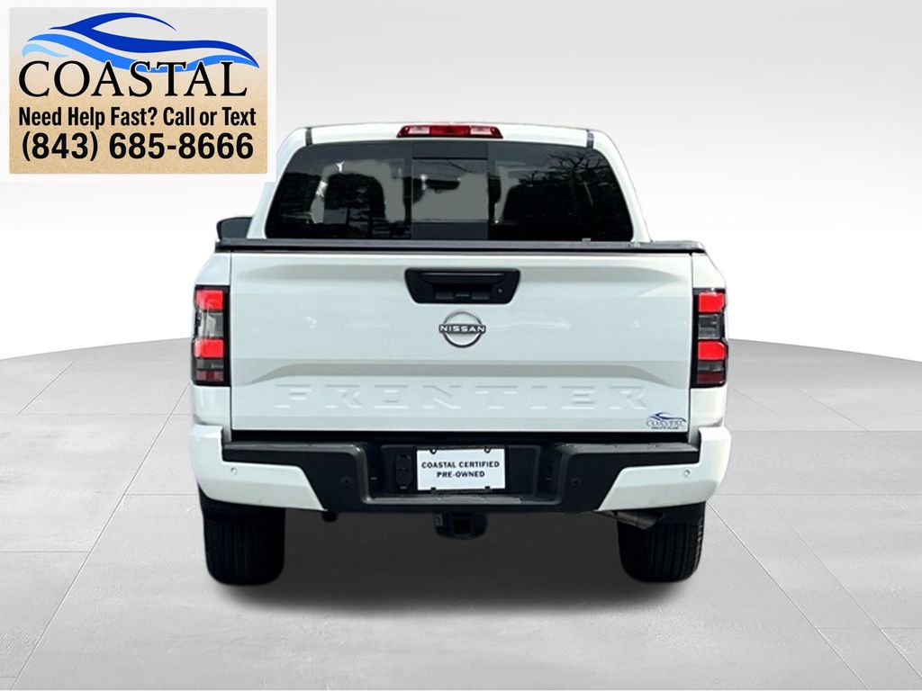 2025 Nissan Frontier SV White at Lugoff Nissan