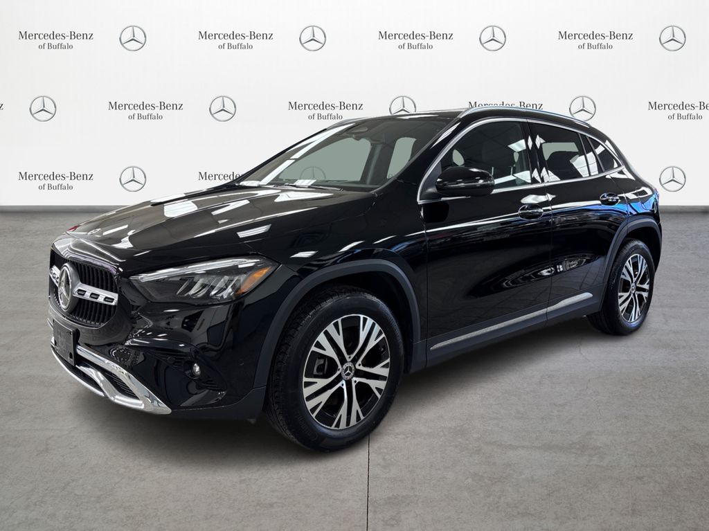 Black 2025 Mercedes-Benz GLA 250 4MATIC SUV / Crossover All-Wheel Drive 8-Speed Dual Clutch