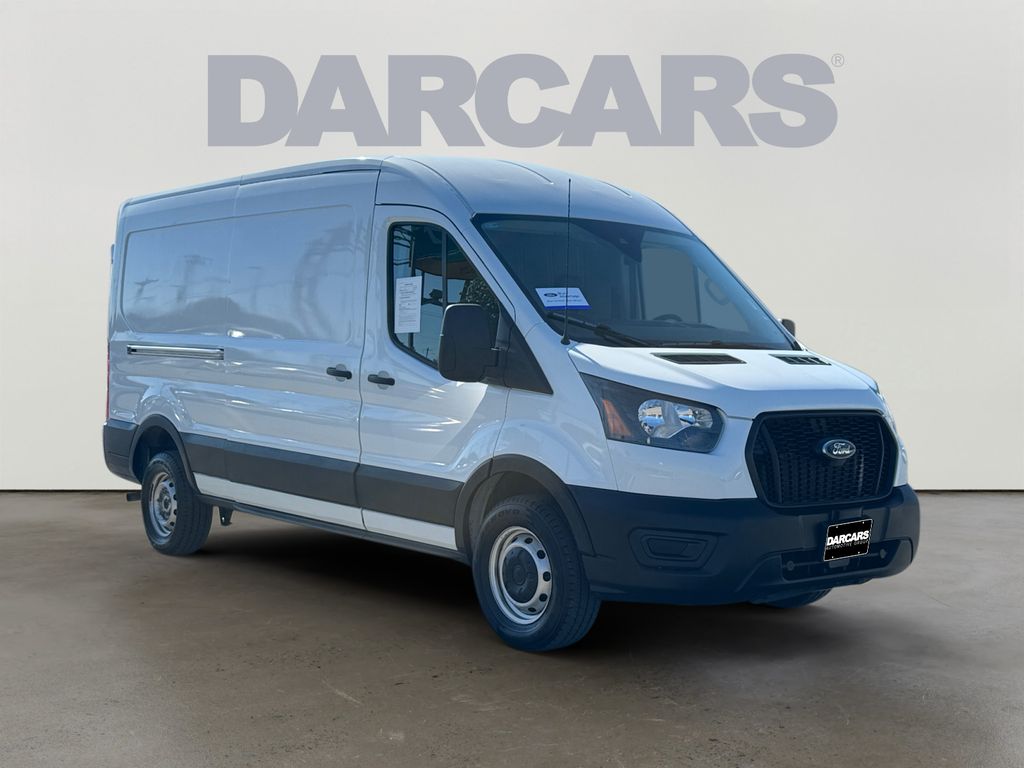 Oxford White 2023 Ford Transit Cargo Van Rear-Wheel Drive 