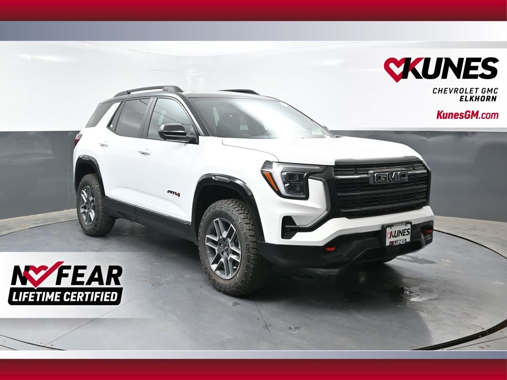 Summit White 2026 GMC Terrain AT4 AWD SUV / Crossover Four-Wheel Drive 8-Speed Automatic Overdrive