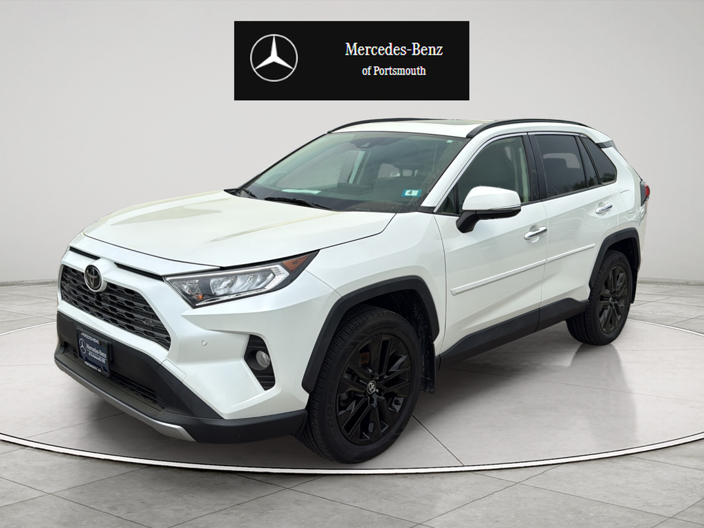 White (Blizzard Pearl) 2020 Toyota RAV4 Limited AWD SUV / Crossover All-Wheel Drive 8-Speed Automatic