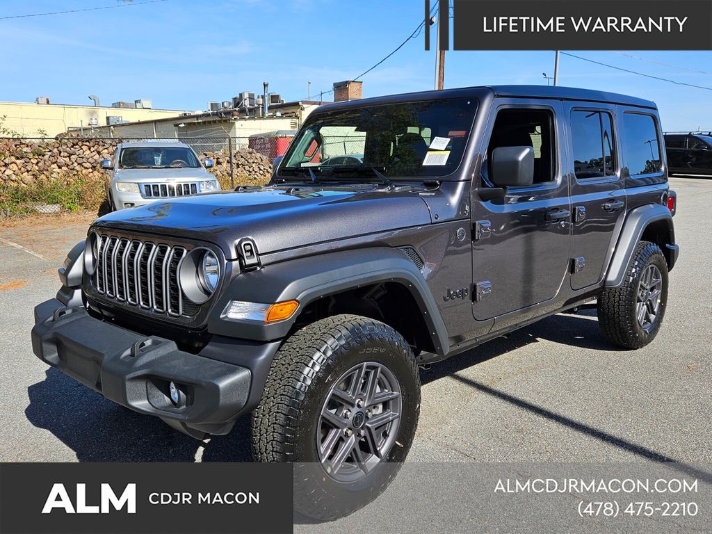 New 2026 Granite Crystal Metallic Clear-Coat Exterior Paint Jeep Sport S image 4