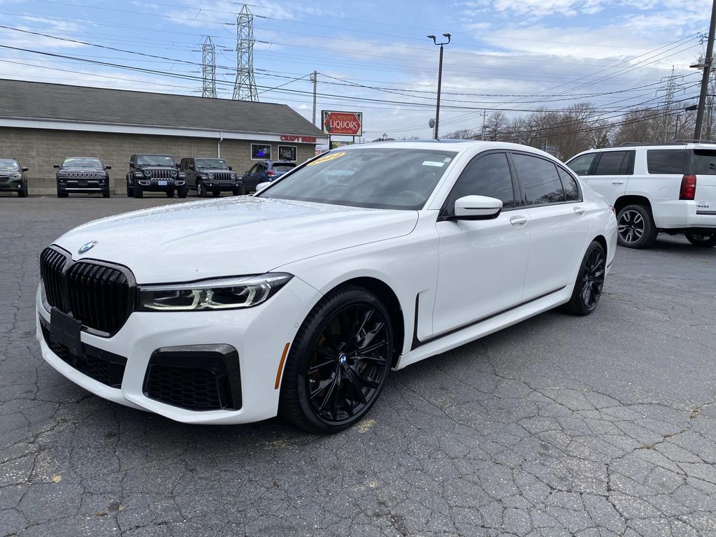 Alpine White 2022 BMW 7 Series 750i xDrive AWD Sedan All-Wheel Drive 8-Speed Automatic