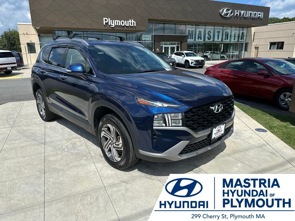 Stormy Blue 2023 Hyundai Santa Fe SUV / Crossover All-Wheel Drive 8-Speed Automatic
