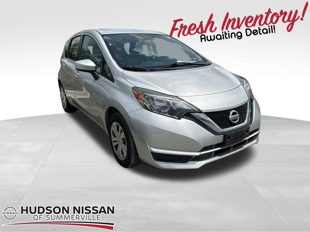 2019 Brilliant Silver Metallic Nissan Versa Note SV Hatchback