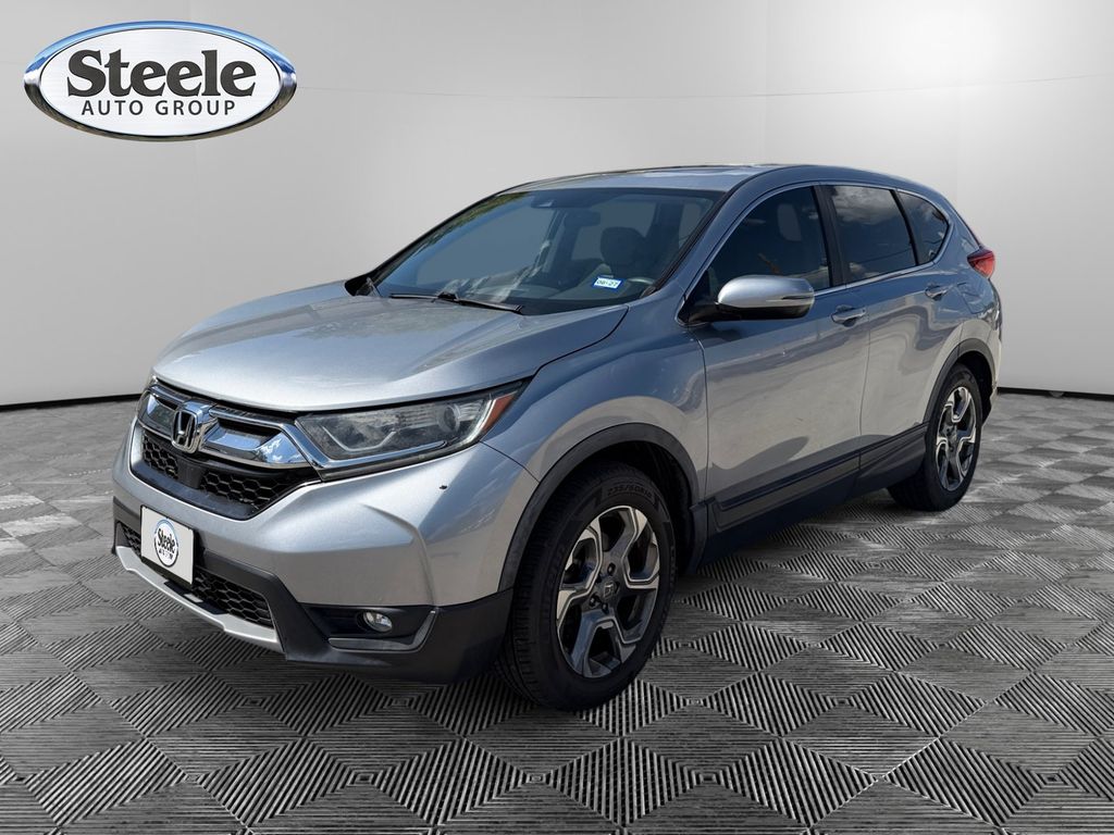 Lunar Silver Metallic 2019 Honda CR-V SUV / Crossover Front-Wheel Drive Continuously Variable Transmission
