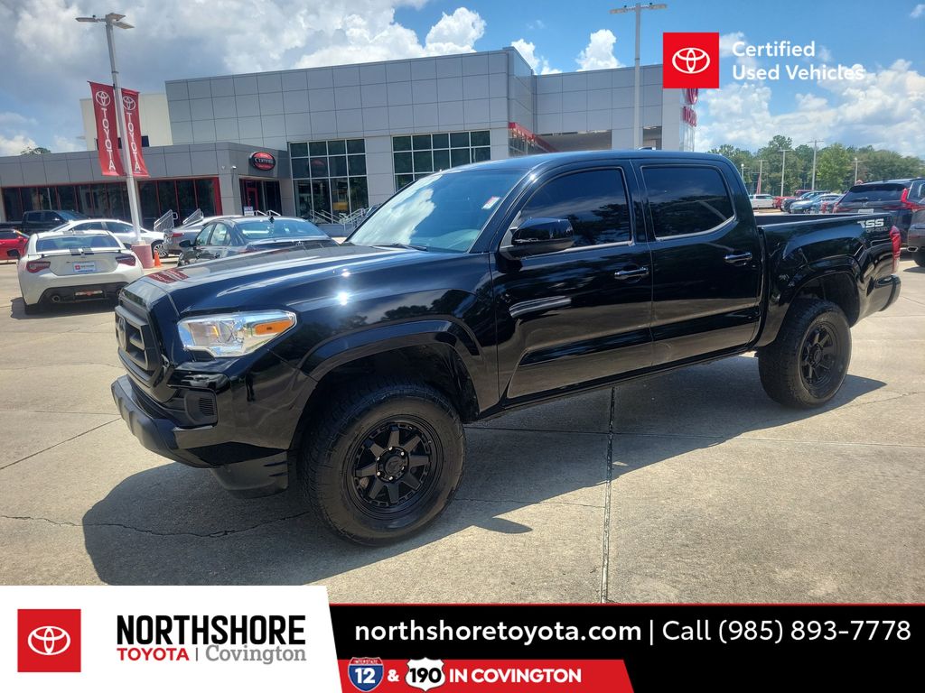 Black 2023 Toyota Tacoma Pickup Truck Four-Wheel Drive 6-Speed Automatic