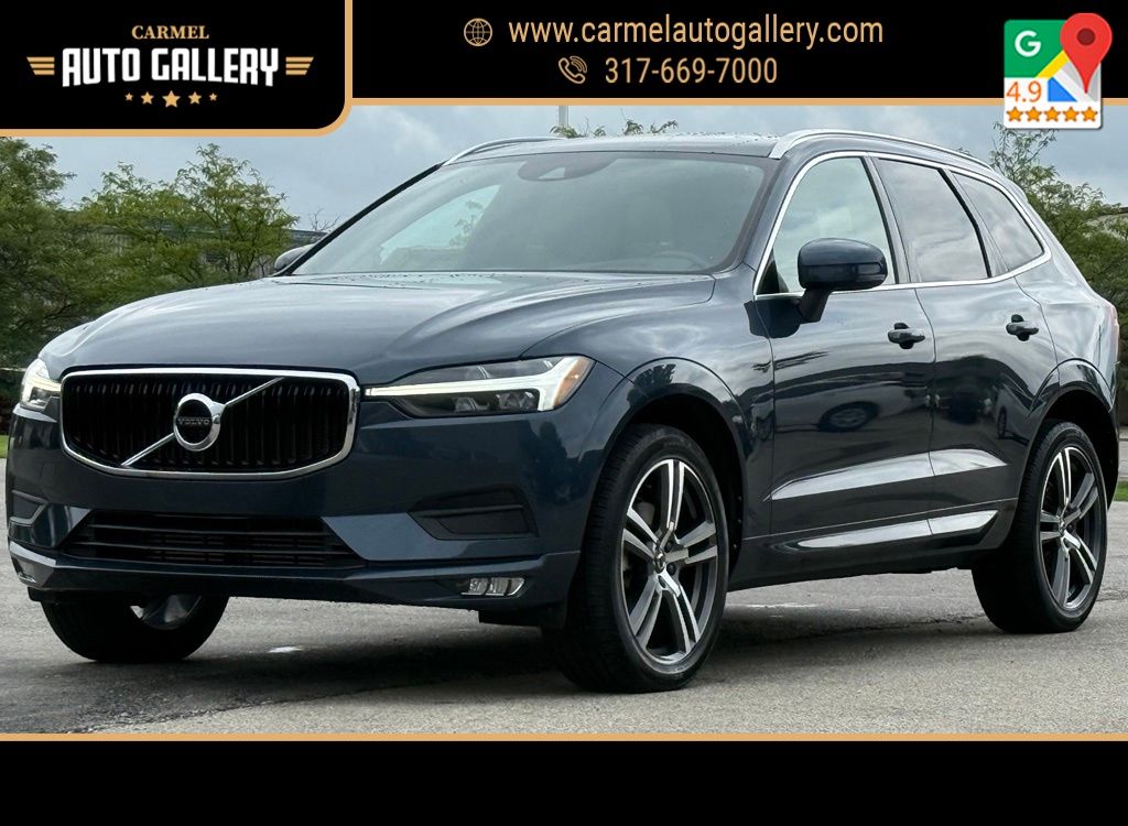Denim Blue Metallic 2021 Volvo XC60 SUV / Crossover All-Wheel Drive Automatic