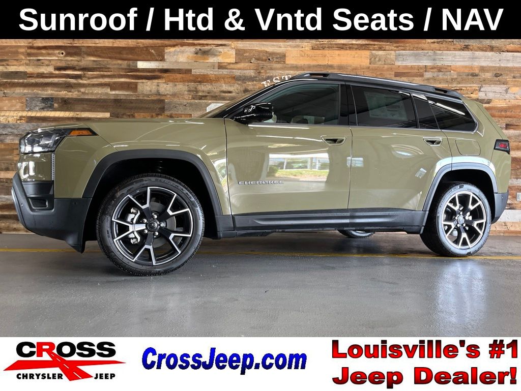 '41 2026 Jeep Cherokee SUV / Crossover Four-Wheel Drive Continuously Variable Transmission