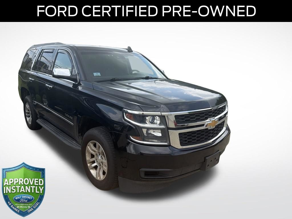 Black 2017 Chevrolet Tahoe SUV / Crossover Four-Wheel Drive 6-Speed Automatic Overdrive