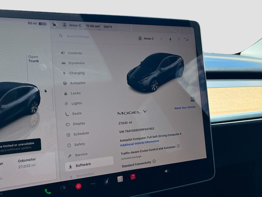 Used 2024 Gray Tesla Standard Range image 12