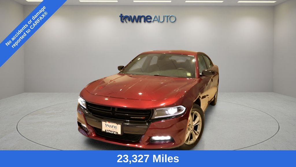 Octane Red Pearlcoat 2023 Dodge Charger SXT AWD Sedan All-Wheel Drive 8-Speed Automatic