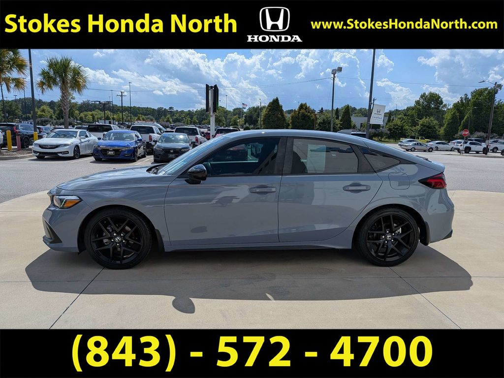 2024 Honda Civic Sport Gray at Stokes Honda North