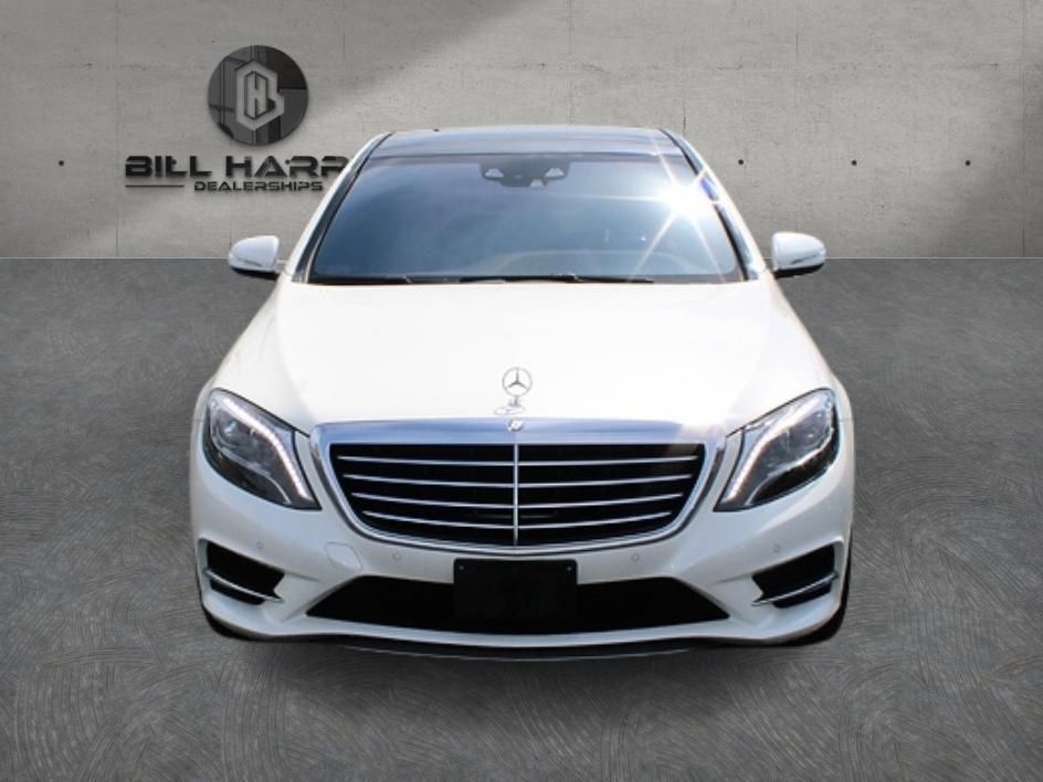 White 2015 Mercedes-Benz S-Class S 550 Sedan Rear-Wheel Drive 7-Speed Automatic