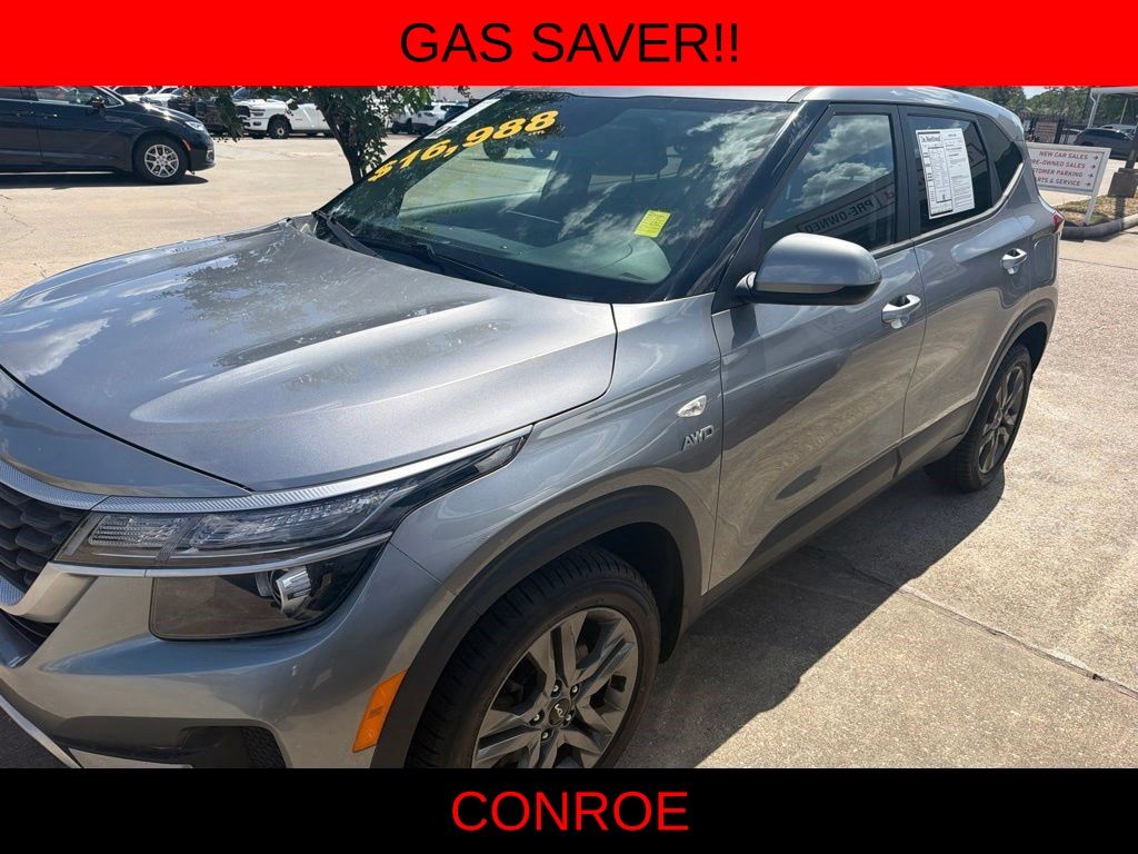 2022 Kia Seltos LX Gray at Classic Chevrolet Galveston