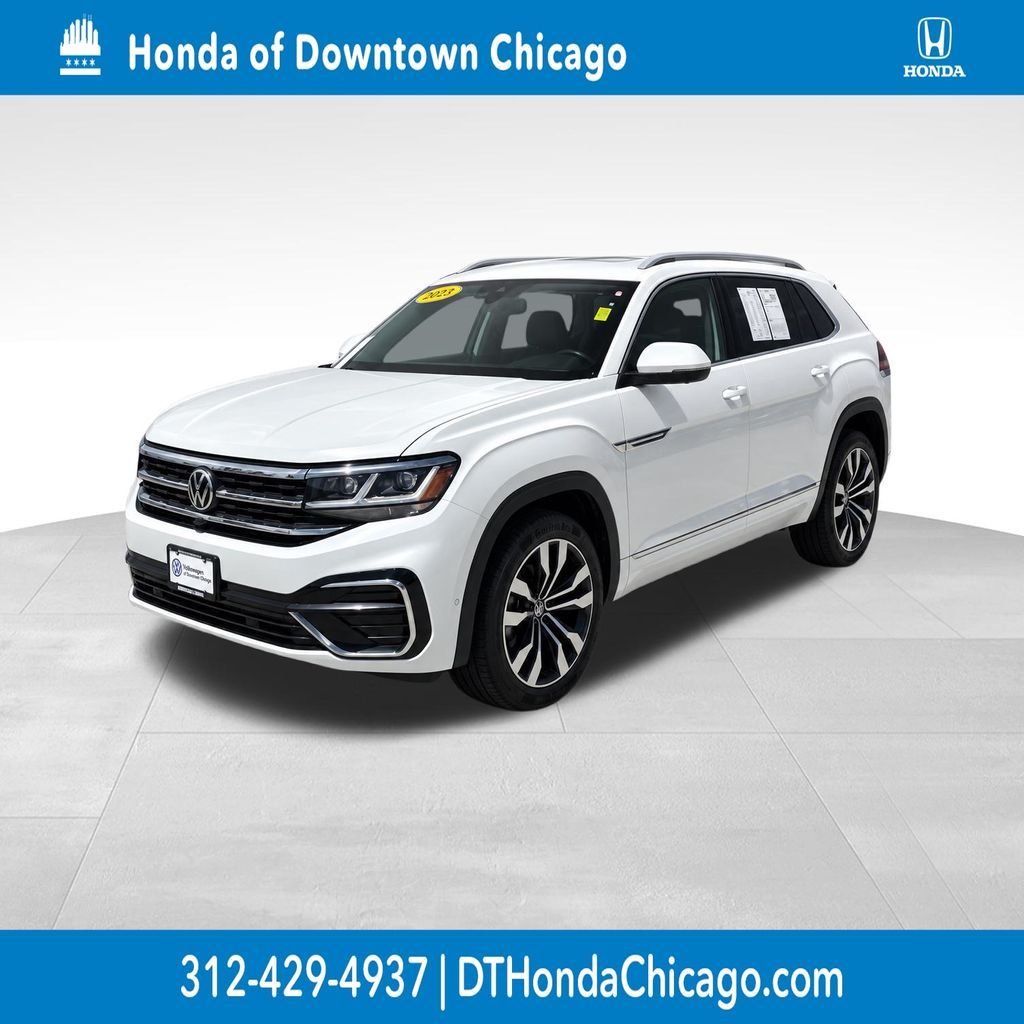 Oryx White Pearl 2022 Volkswagen Atlas Cross Sport SUV / Crossover All-Wheel Drive 8-Speed Automatic