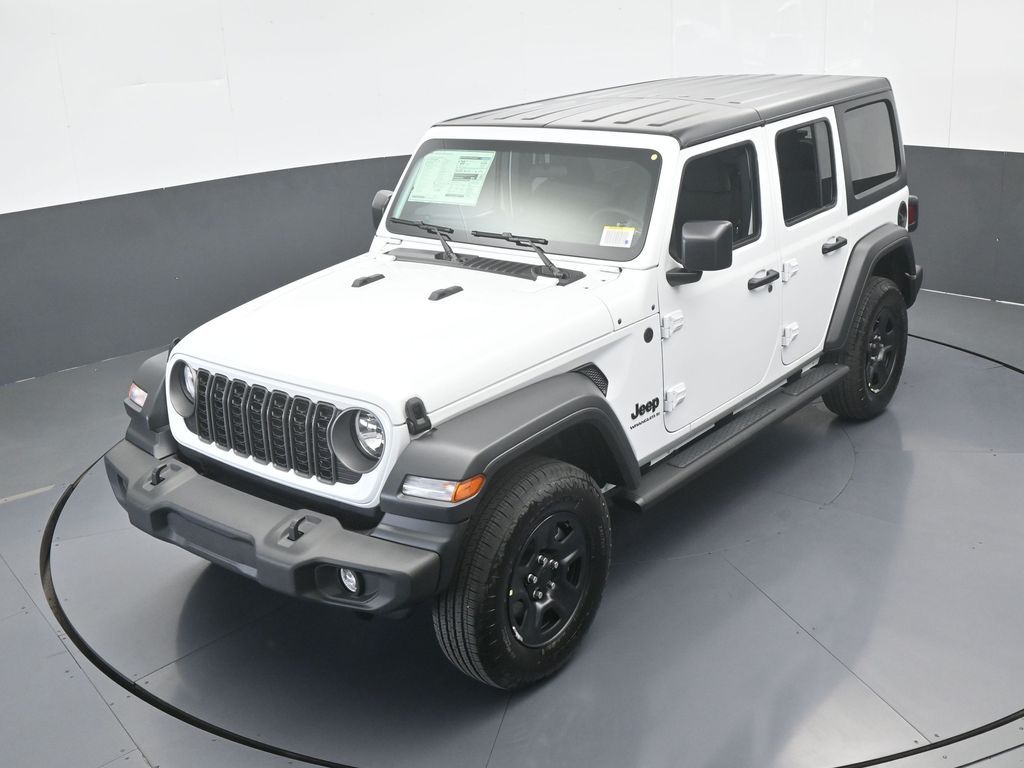 New 2026 Bright White Clearcoat Jeep Sport image 45