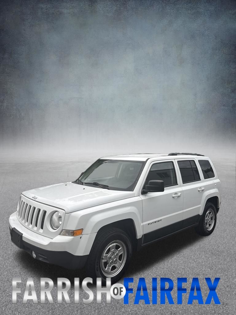 Bright White Clearcoat 2016 Jeep Patriot Sport 4WD SUV / Crossover Four-Wheel Drive 6-Speed Automatic