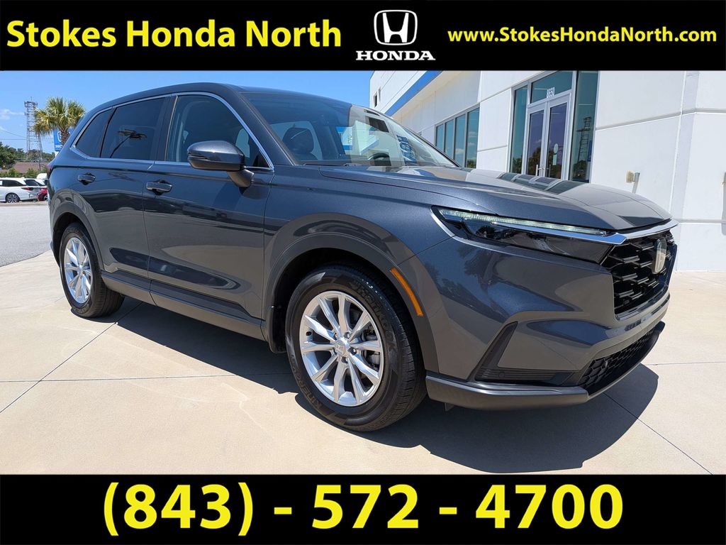 2024 Honda CR-V EX-L Black at Stokes Honda North
