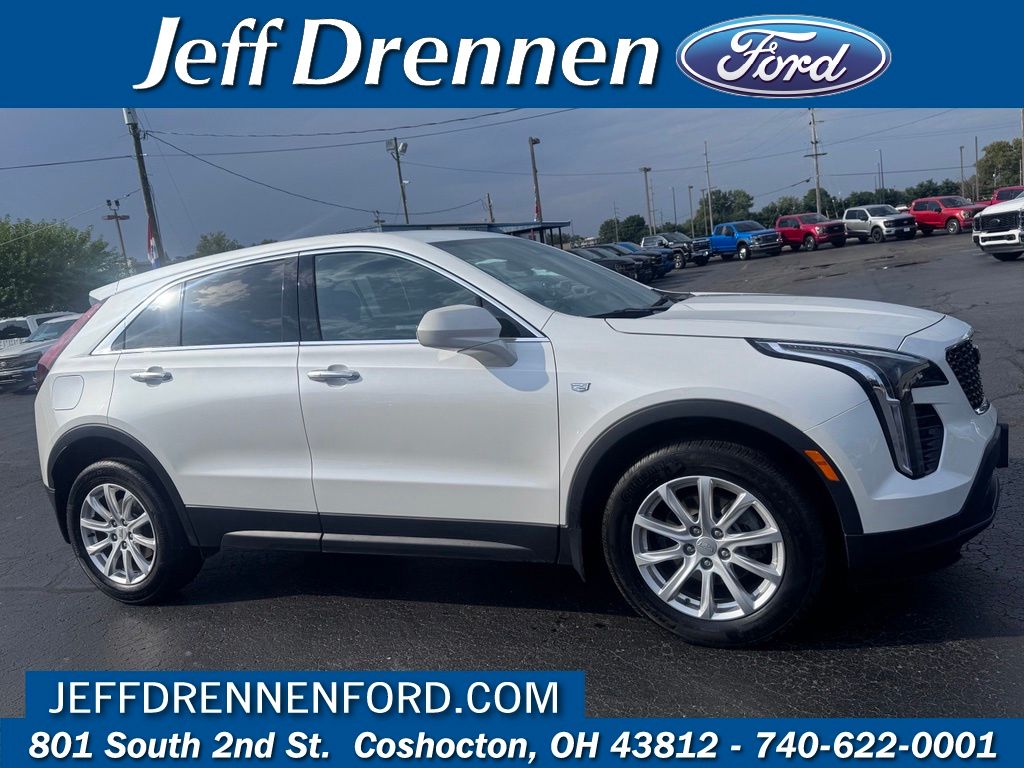 White 2023 Cadillac XT4 SUV / Crossover Four-Wheel Drive 9-Speed Automatic