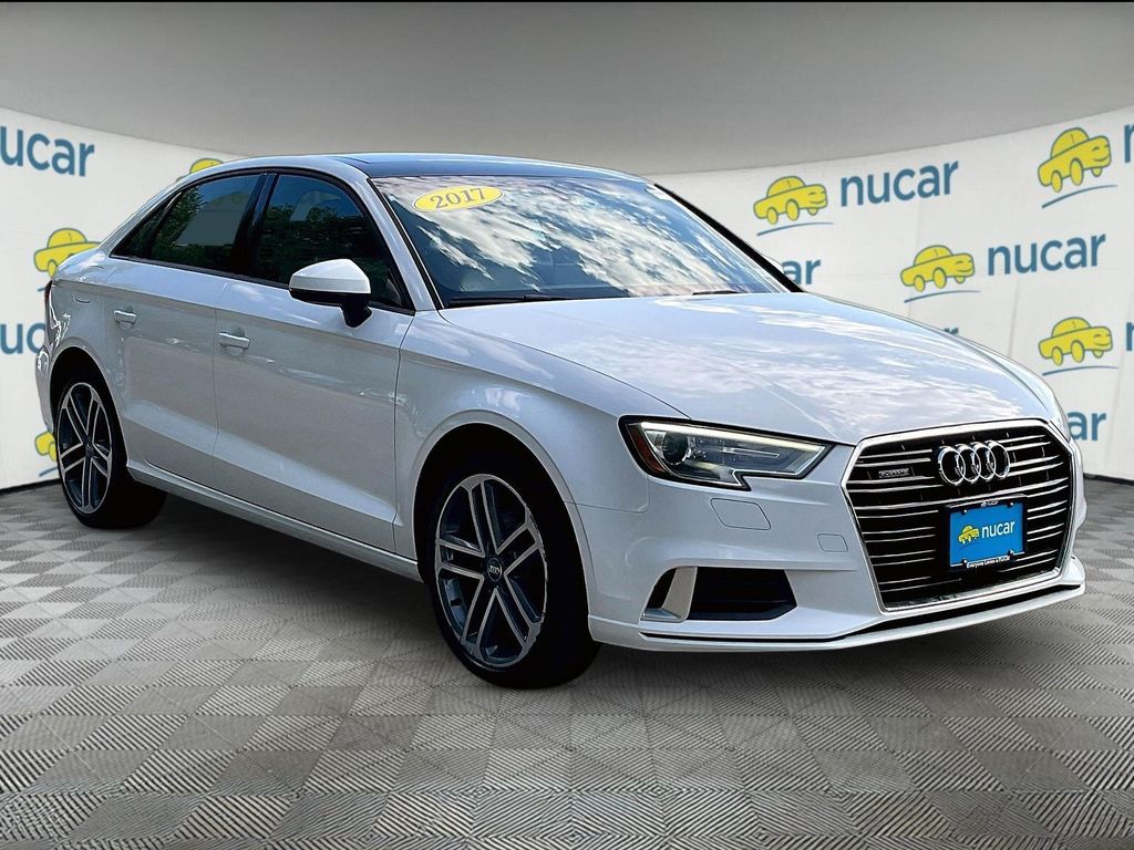 Ibis White 2017 Audi A3 Sedan All-Wheel Drive 6-Speed Automatic