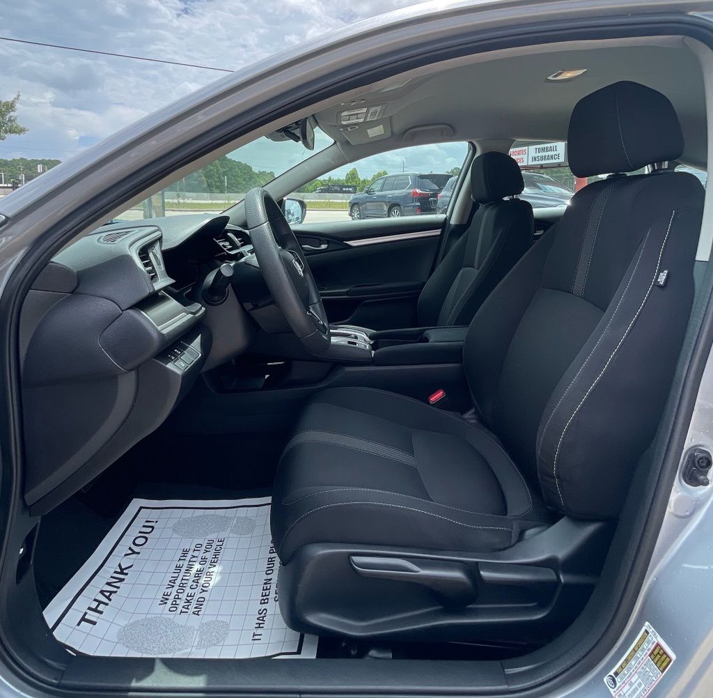 2019 Honda Civic LX Silver at DeMontrond Automotive Group