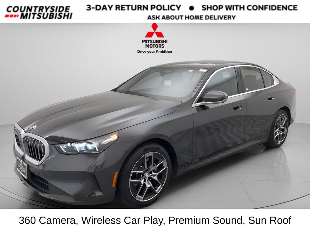 Gray (Dark Graphite) 2026 BMW 5 Series Sedan All-Wheel Drive 8-Speed Automatic
